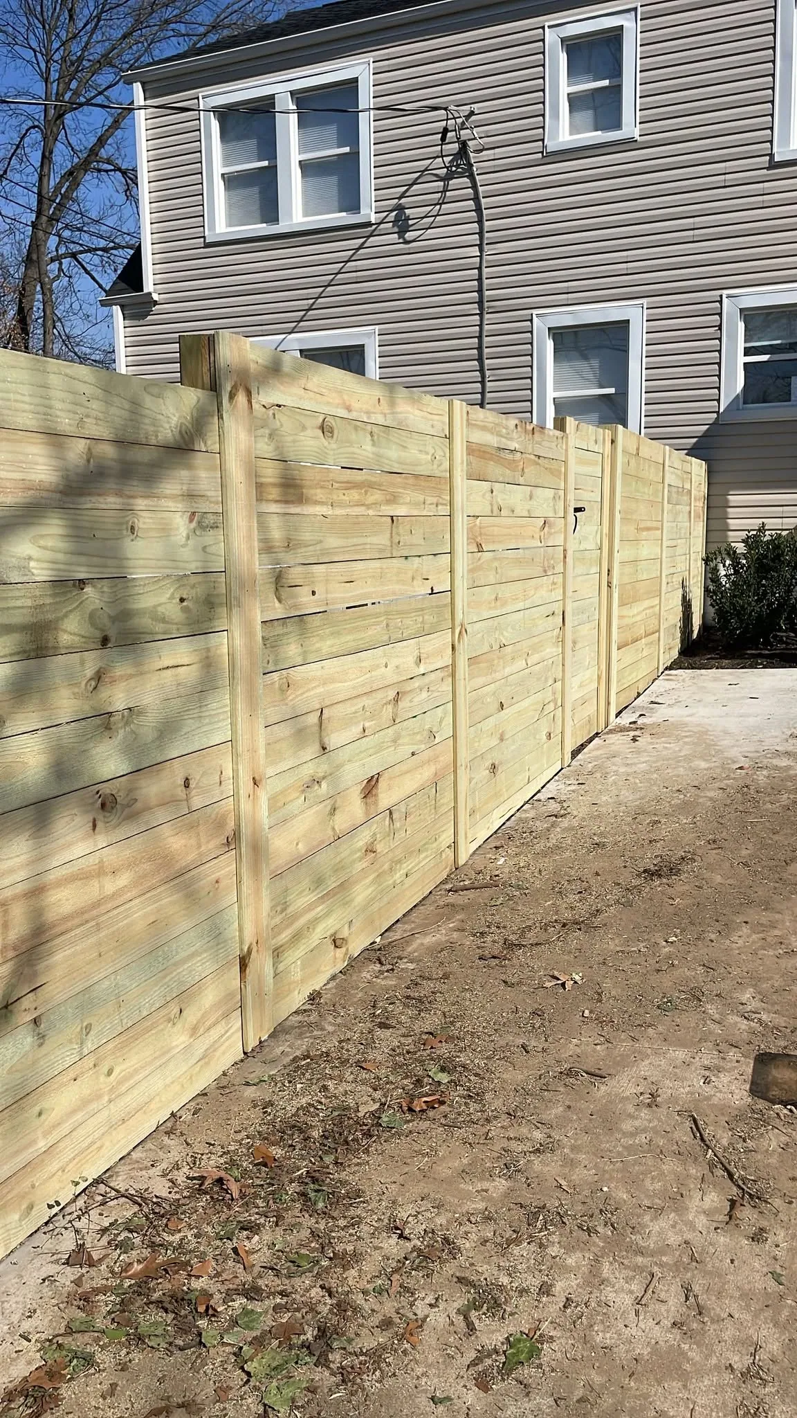 Wood Fencing by In-Line Custom Fencing in Greensboro, NC