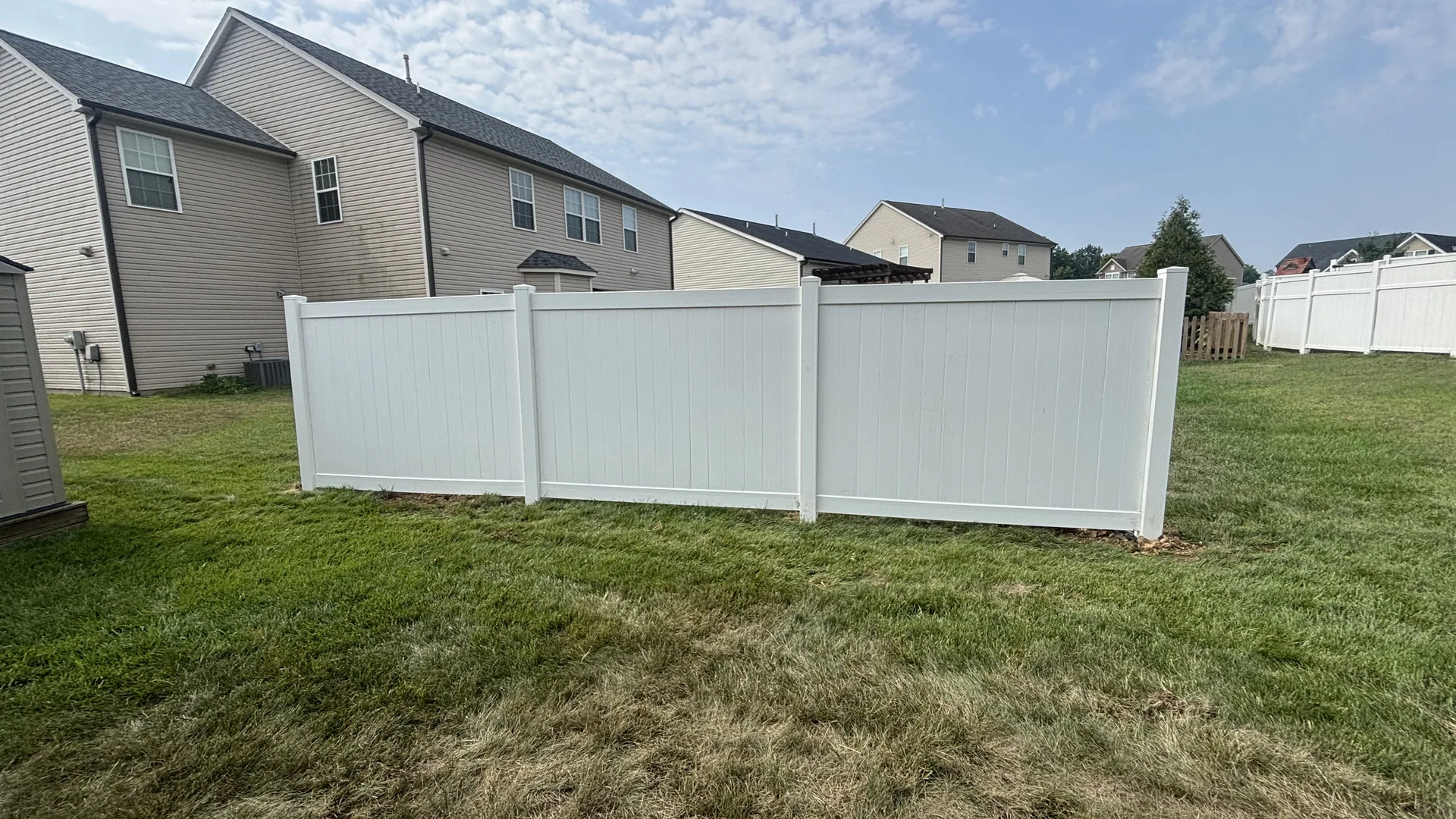 Vinyl Fencing by In-Line Custom Fencing in Greensboro, NC